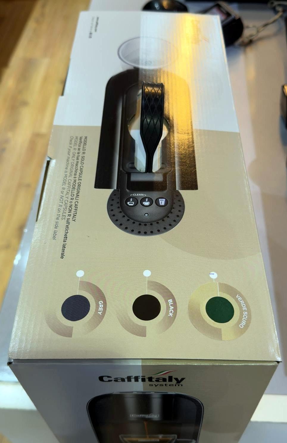 Caffitaly S36 Volta Cafetera de Cápsulas, compacta, rápida y silenciosa, encendido rápido, apagado automático, 3 Botones programables paras la dosificación. (Negra)