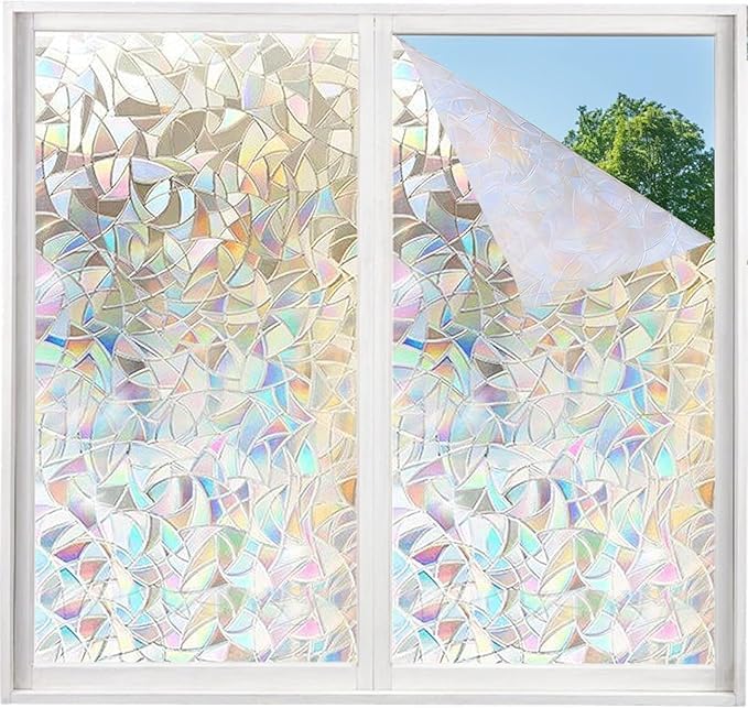 Película decorativa para ventana 3D 11.8x39.3 in
