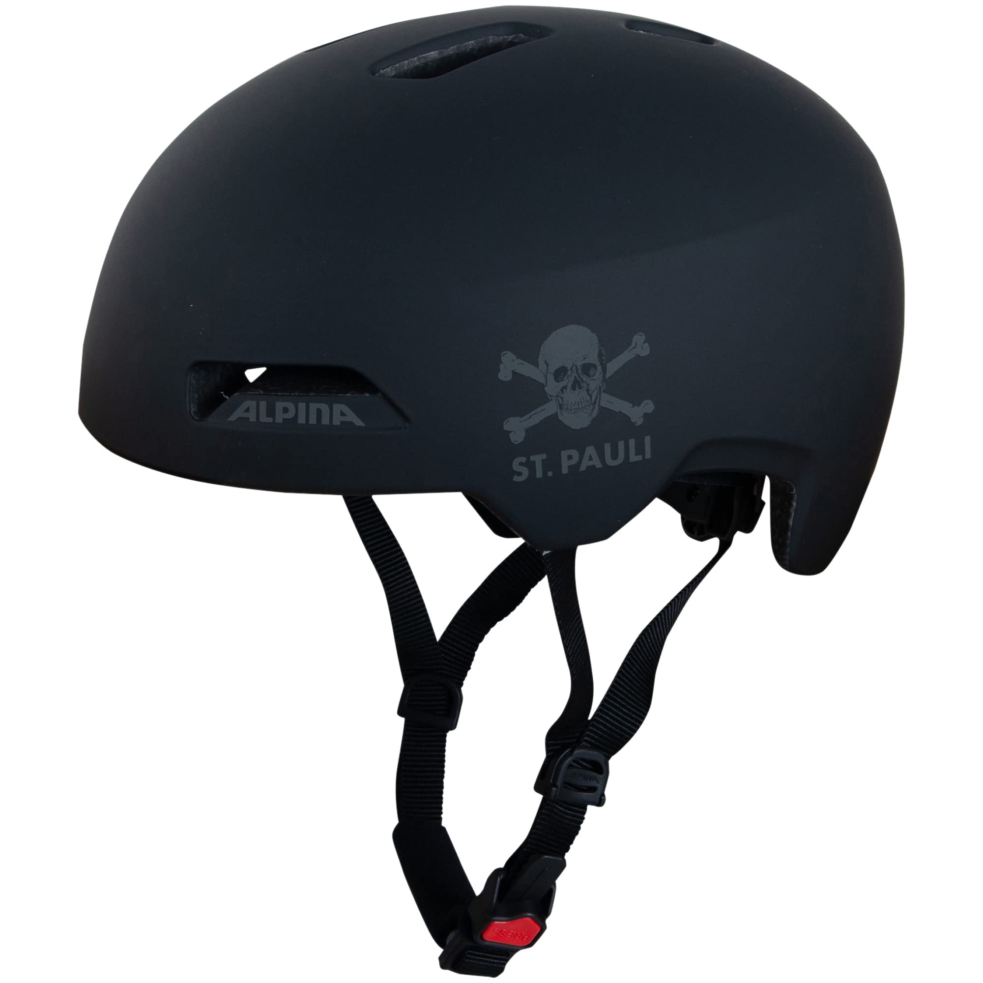 fahrradhelm mit totenkopf FC St. Pauli - Haarlem Dyson originale Aufbewahrungs- und Speed Bike Color:Brown/Brown