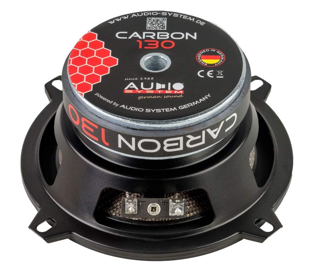 Audio System Carbon 130 Lautsprecher 13cm 2-Wege Compo Speaker System - Set
