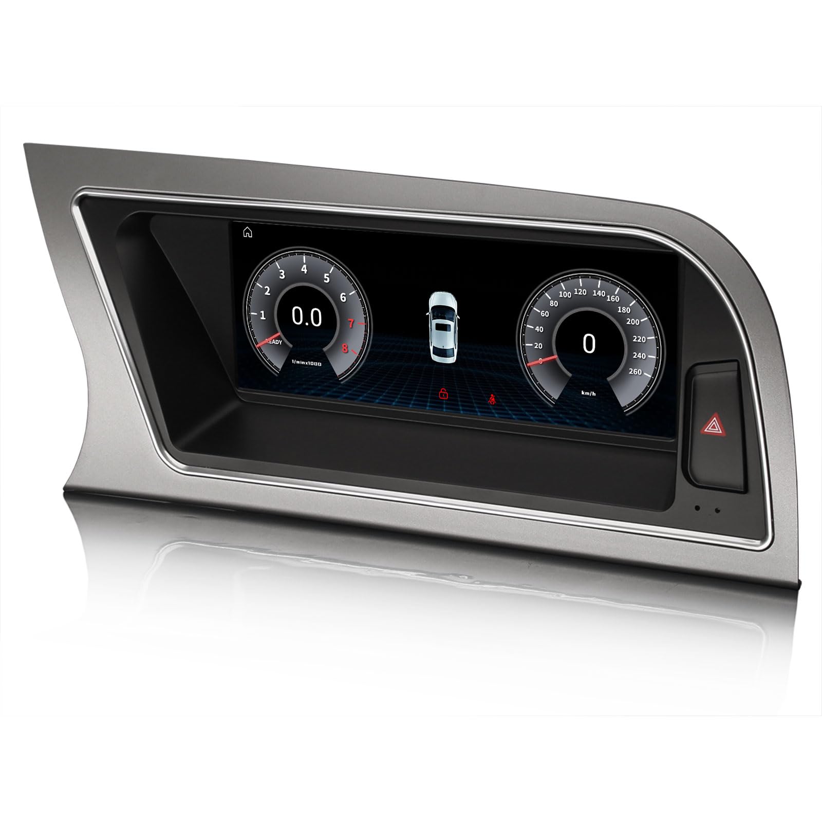 Snapdragon 8 Núcleos Android 16 Radio Coche Estéreo para Audi A4/S4/RS4 2013-2016 GPS Navegador Soporte CarPlay Android Auto 4GB+64GB DAB+ USB WiFi 4G Bluetooth 5.1 Sistema MMI 8,8" HD Pantalla táctil