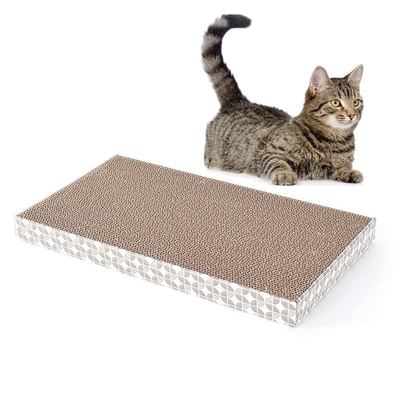 PSK PET MART Cardboard Scratching Board/Cat Scratching Board - with Corrugated Cardboard & Catnip - Cardboard Scratcher (B0CPQ1PN48) Amazon Price History, Amazon Price Tracker