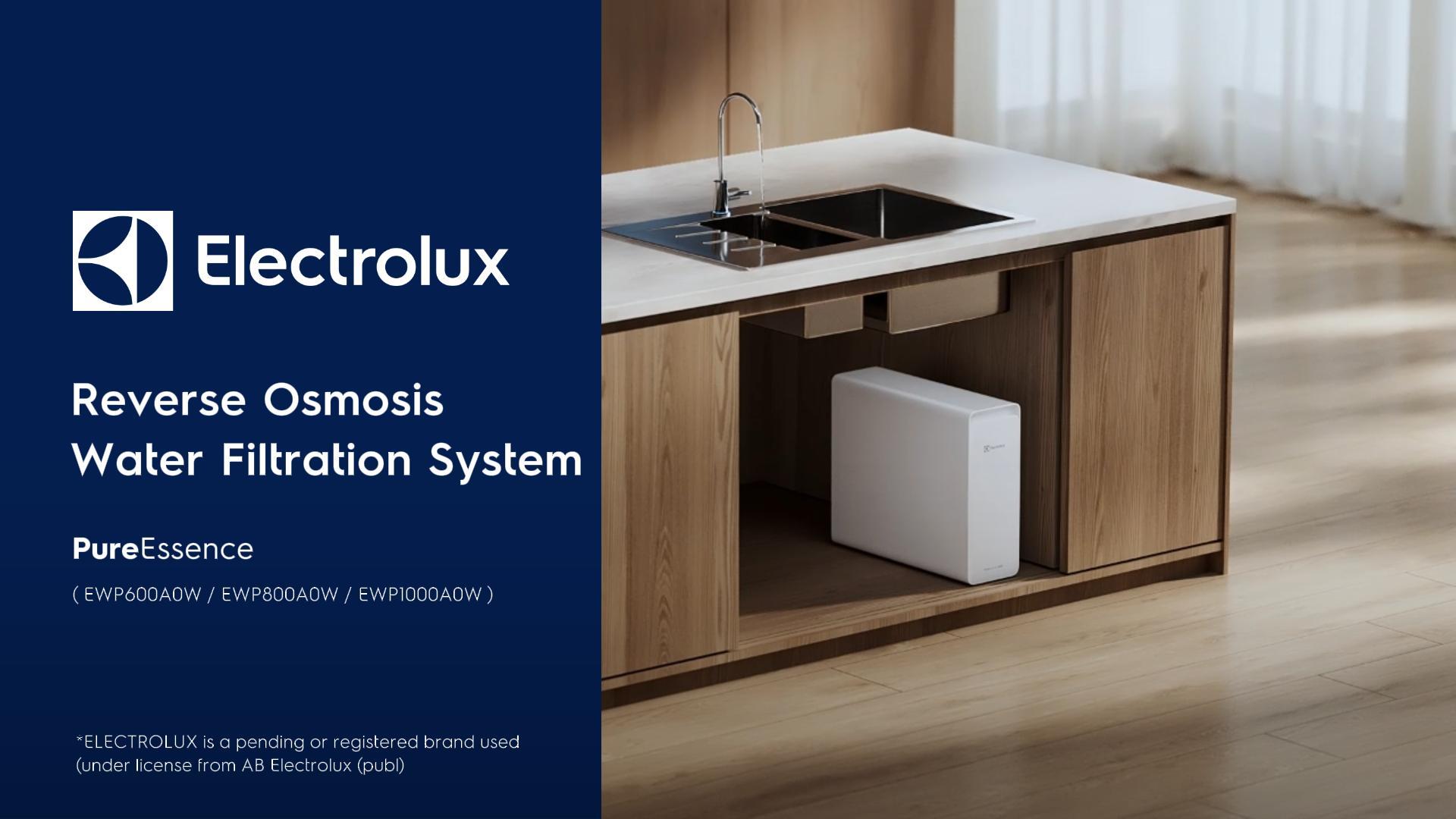 Image of Electrolux WiFi 600GPD Tankless Reverse Osmosis System, Alkaline Mineral pH+, 3:1 Pure to Drain Under Sink RO Filter, 10-Stage RO Water Filtration System, Auto-Flush & App Control
