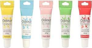 Baby Shower Food Colouring Gel Set - 5 Colours : Amazon.co.uk: Beauty