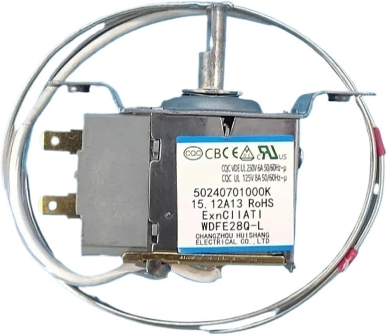 1Pcs Refrigerator Thermostat for WDF28U-EX/WDFE28Q-L/Mechanical Temperature Switch Accessories(WDFE28Q-L)