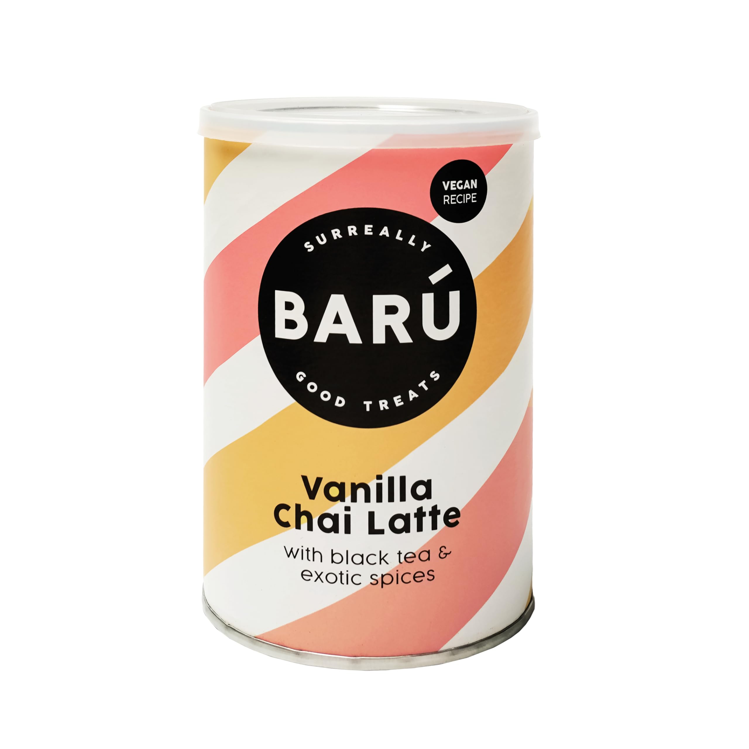 BARÚ Vanille Chai Latte – Instant-Teepulver – 4 x 250 g – 64 Portionen