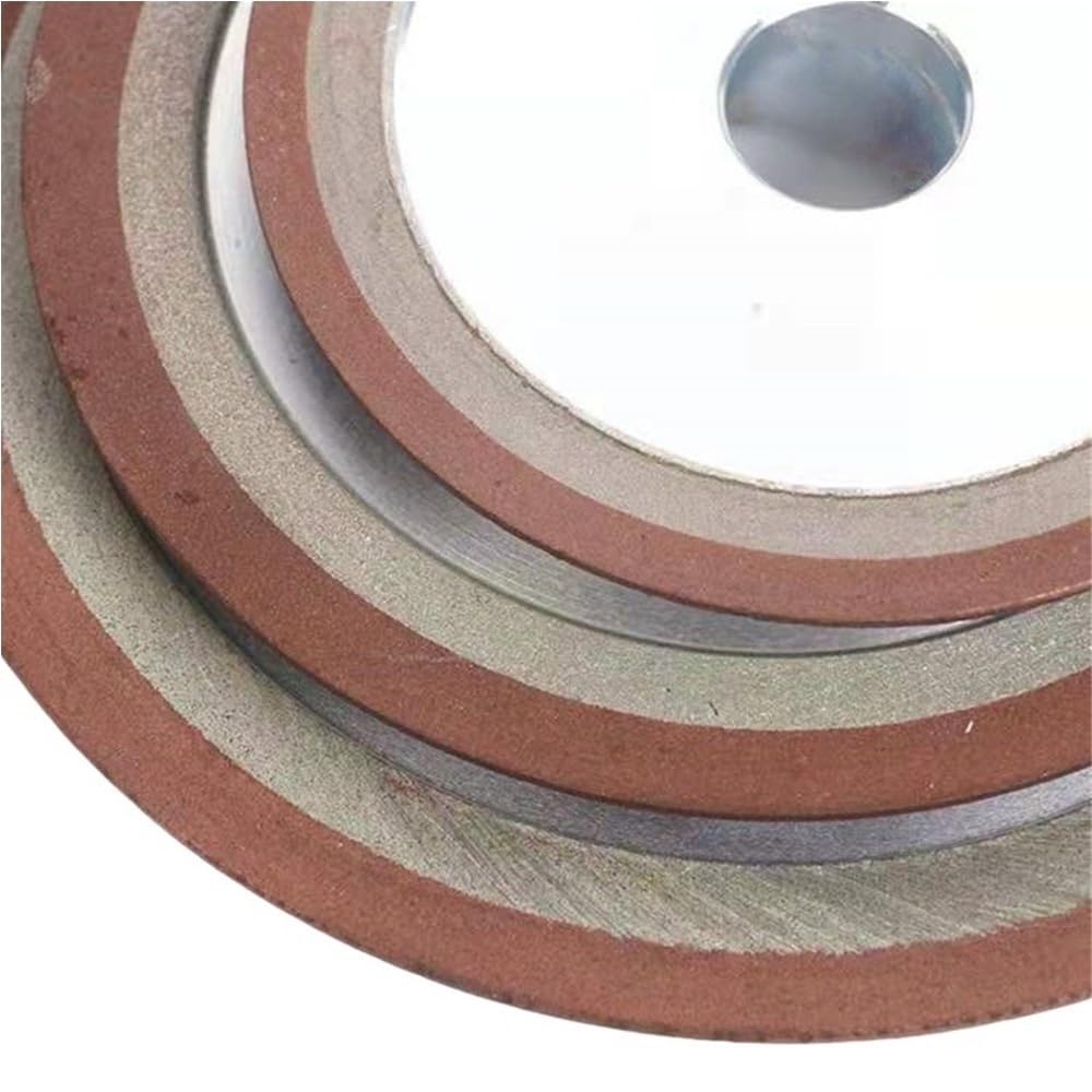disco abrasivo de diamante de alta resistencia, La muela abrasiva del diamante del enlace de la resina for el carburo equipa tamaños múltiples(100MM*18MM*8MM*5MM*150)