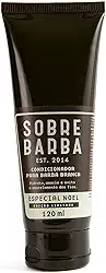 Condicionador Para Barba Branca - Especial Noel 120Ml, Sobrebarba, Marrom