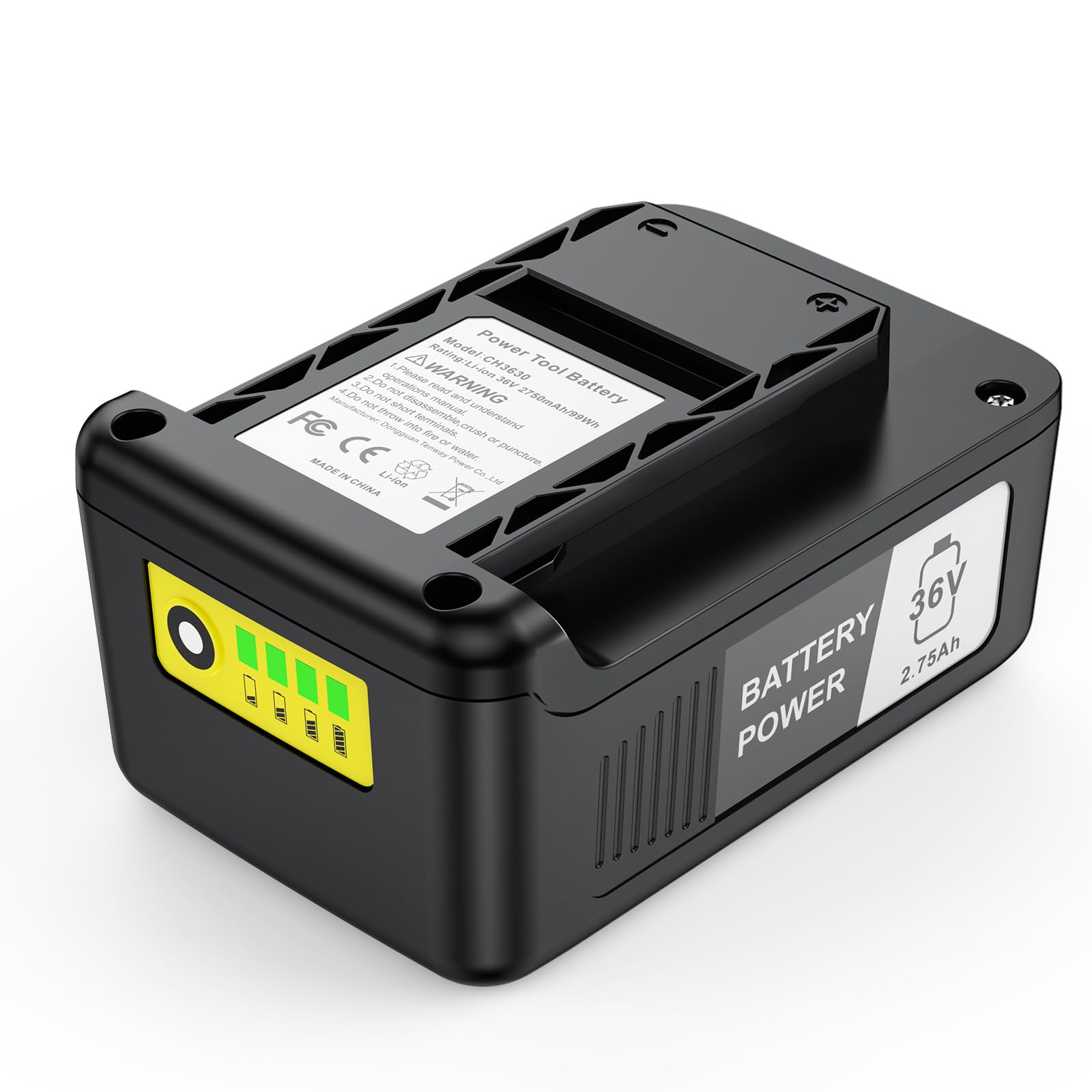 Batterie de rechange 2,75 Ah 36 V pour outils électriques Kärcher, batteries lithium-ion compatible avec désherbeur Kärcher tondeuse à gazon, pompe à tonneau