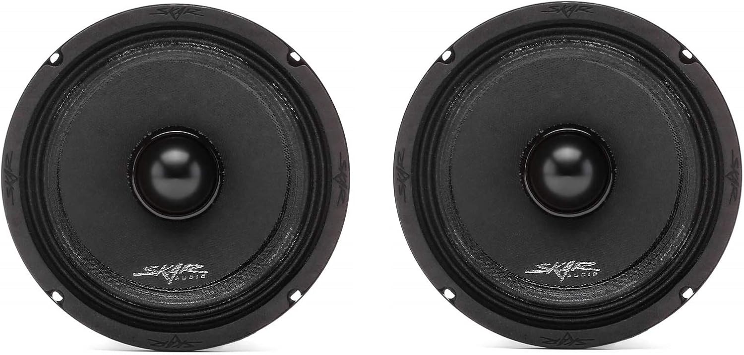 Bіg Sаlе (2) Skar Audio NPX65-8 6.5 300 Watt 8-Ohm Neodymium Pro Audio Mid-Range Loudspeaker - 2 Speakers