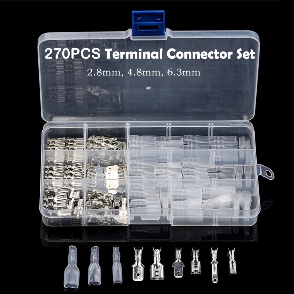 Connettori A Crimpare Filo Elettrico* Kit Assortimento Vanga Morsetti - Foto 4