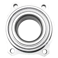 Vista 813 de TRQ Juego de 2 rodamientos de rueda trasera y conjunto de cubo con sensor ABS compatible con Ford Transit Connect 2014-2018