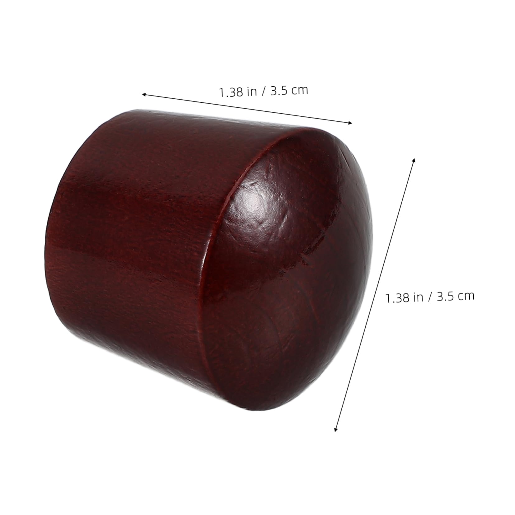 Yardwe Replacement Wooden Pot Handle Knob for Camping Cooking Detachable Grip for Outdoor Frying Pan Lid Handle for Safe Stir-Frying BBQ for Hiking Picnics