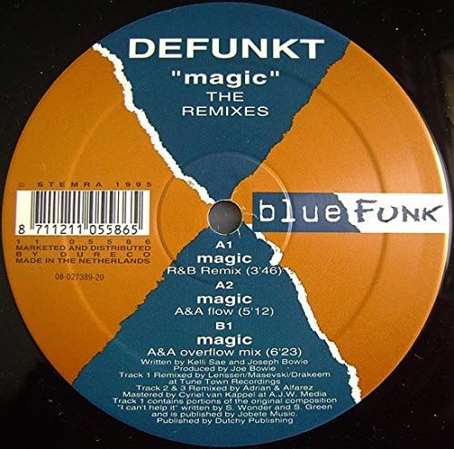 Defunkt - Magic (The Remixes) - Blue Funk - 11 05586