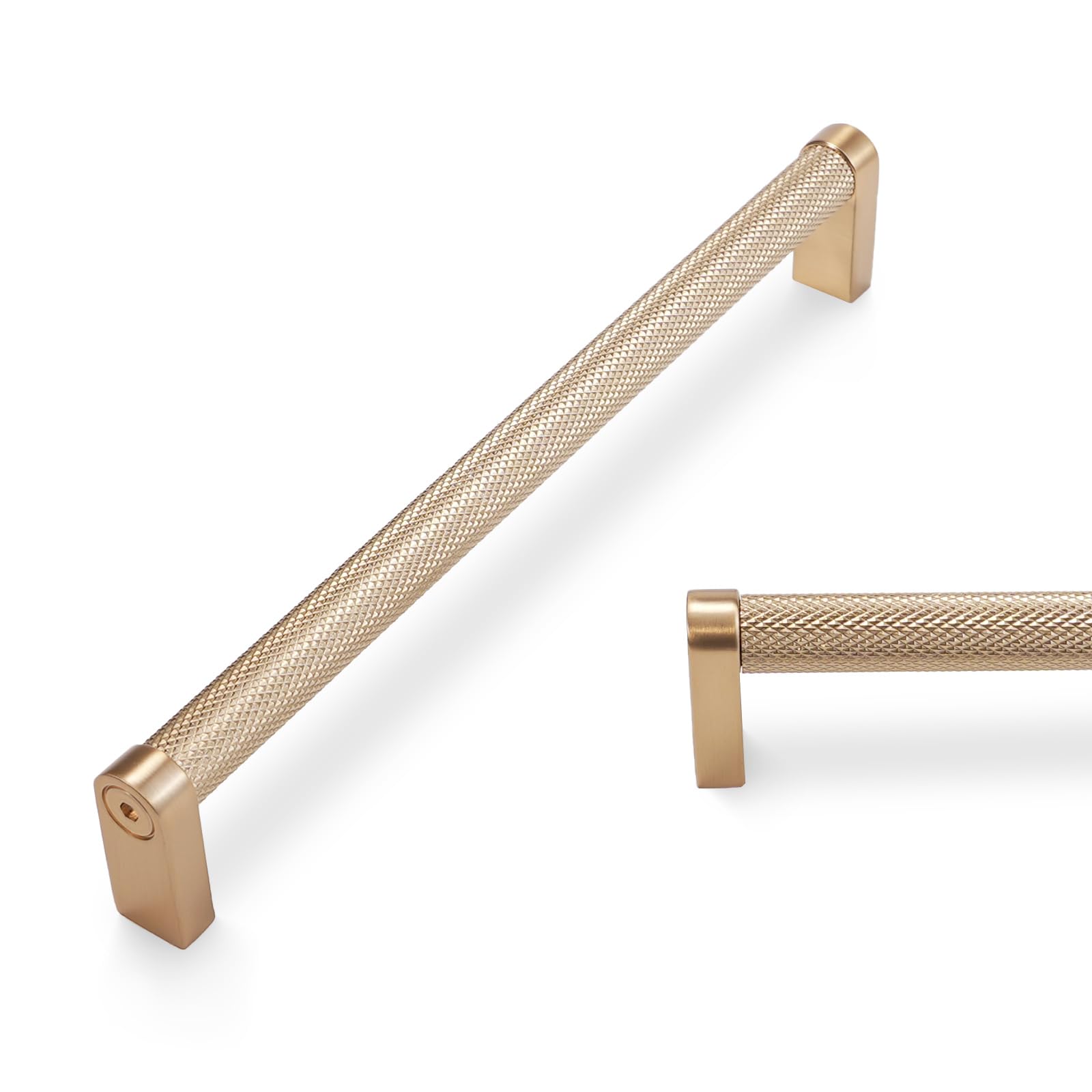 Maniglie per Armadio JDUS10-TGP192-10, 10 Count, Bronzo, Aluminio, 7.5'' Hole Center(192mm), Eclettico
