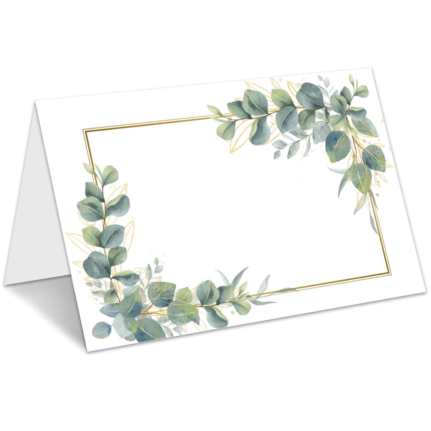 Panneaux de table eucalyptus, cartes de placement mariage et anniversaire