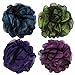 Minalo Mesh Pouf Loofah Bath Sponge by Minalo -Extra Large Body Exfoliating Shower Ball Shower Sponge Pack of 4 (75g/pcs)