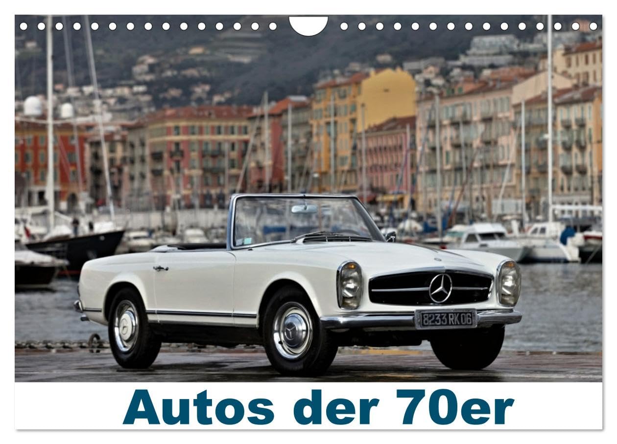 Cars of the 70s UK-Version (Wall Calendar 2026 DIN A4 Landscape), CALVENDO 12 Month Wall Calendar โ image 1