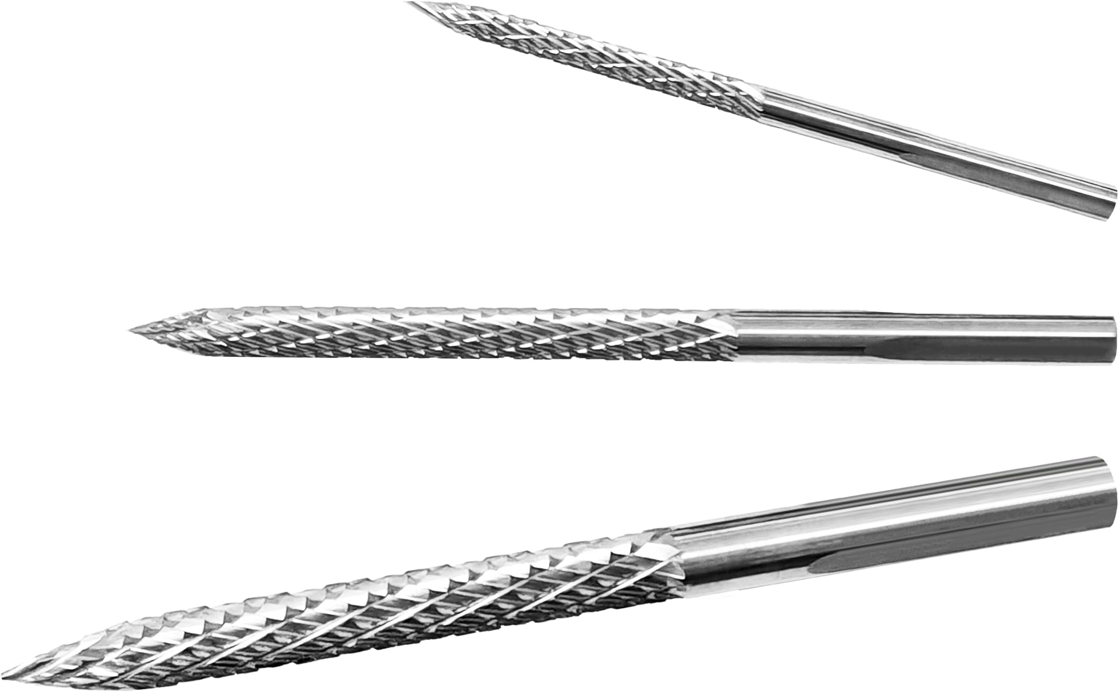 ZERINT Tire Repair Carbide Burr Drill Bit & Reamer Kit (3-Pack) - 3 Size (3mm/4.5mm/6mm) for Car Auto Truck Tire Puncture Repair Carbon Steel Repair Tools