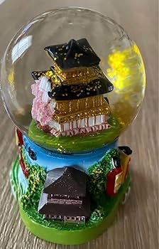 Amazon.co.jp: スノードーム 京都 金閣寺 JAPAN お土産 : おもちゃ