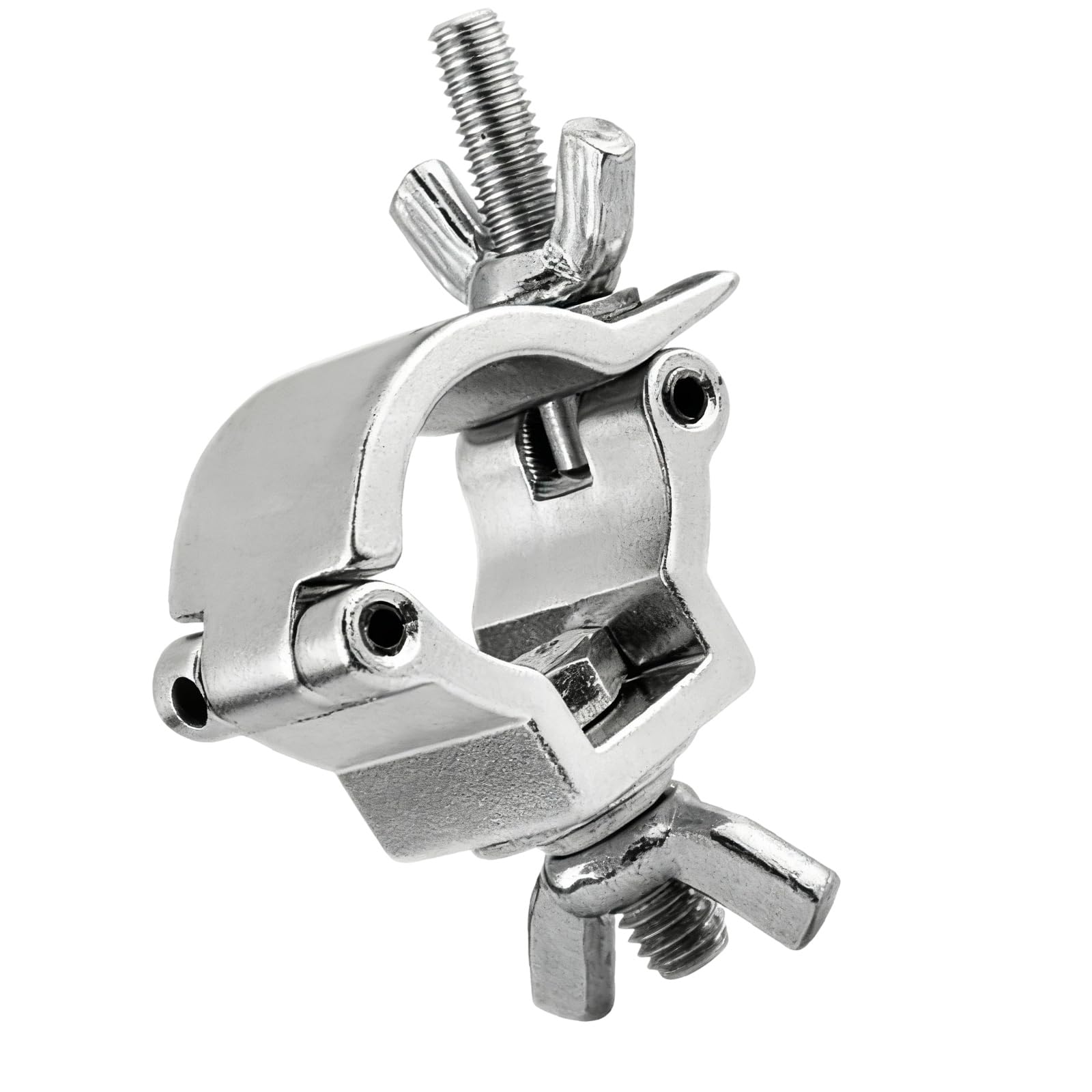 Antislip Pad Integrated Stage Equipment Clamp 25 30mm Tube Capacity Aluminum Alloys for Dynamic Setups Universals Tube Mounting Clamps