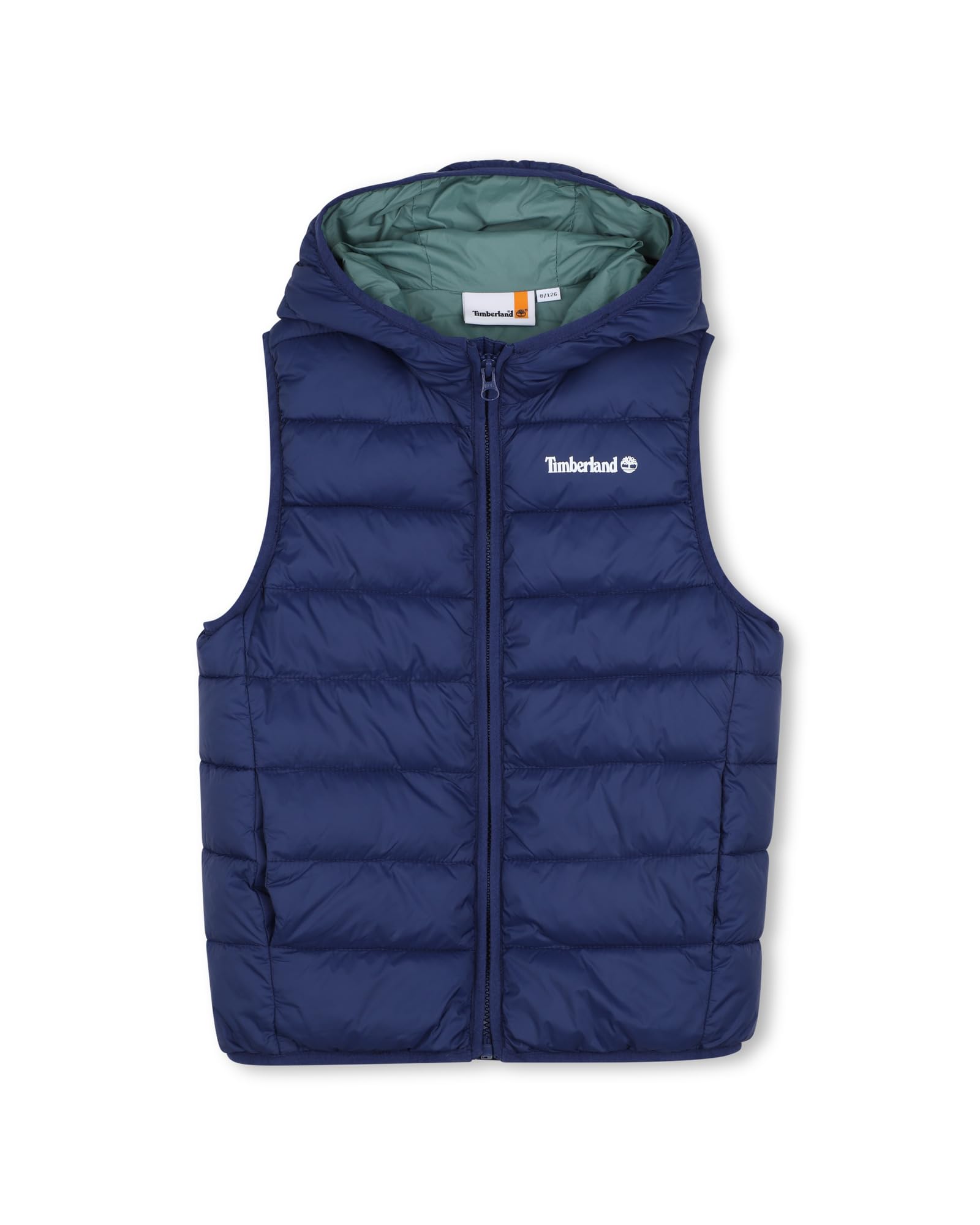 Timberland Puffer Jacke Ärmellos Jungen Blau 10 Jahre