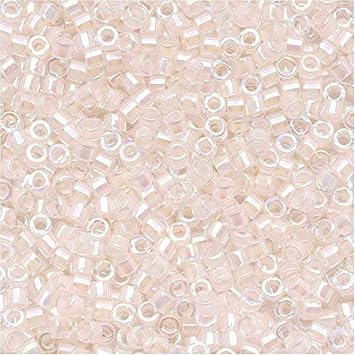 Miyuki Delica Seed Beads Bundle: Size 11/0, DB051, DB052, DB201-3 Tubes of 7.2 Grams ea