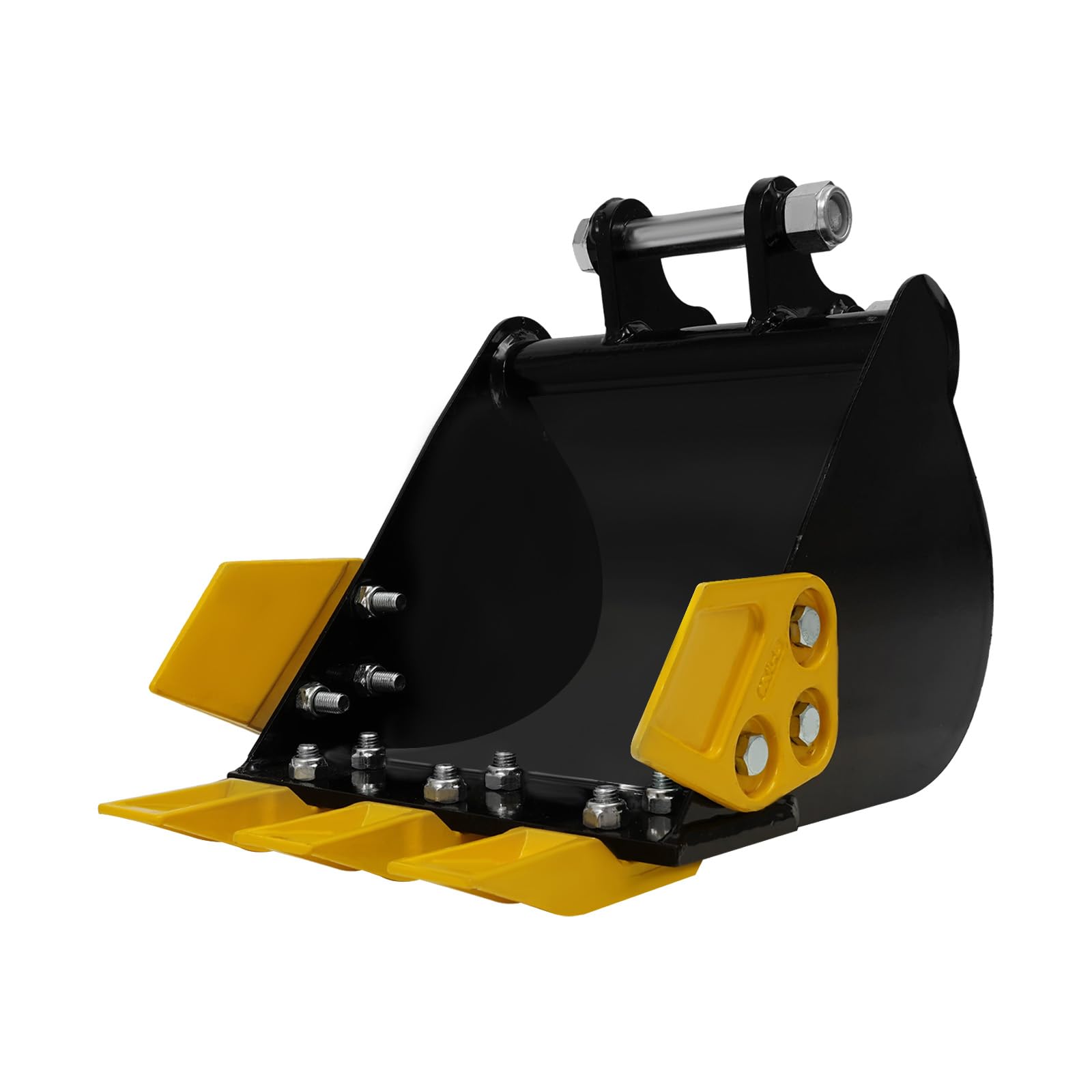 30cm Baggerlöffel Für Minibagger,Minibagger Anbaugerät Für 1763,69-3306.93 Lbs，minibaggerlöffel Mit Metallzähnen Für Baustellen, Abrissprojekte, Gärten, Bauernhöfe Und ähnliche Anwendungen