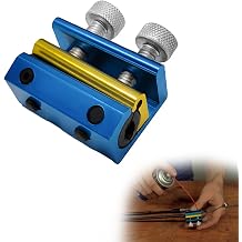 Yourkar Cable Luber Tool, Motorcycle Cable Luber Tool for Brake Cable Lubrication, Cable Lubricator for Motorcycles Bicycle Scooter Bike ATV, Universal Motorcycle Accessories Blue+Golden