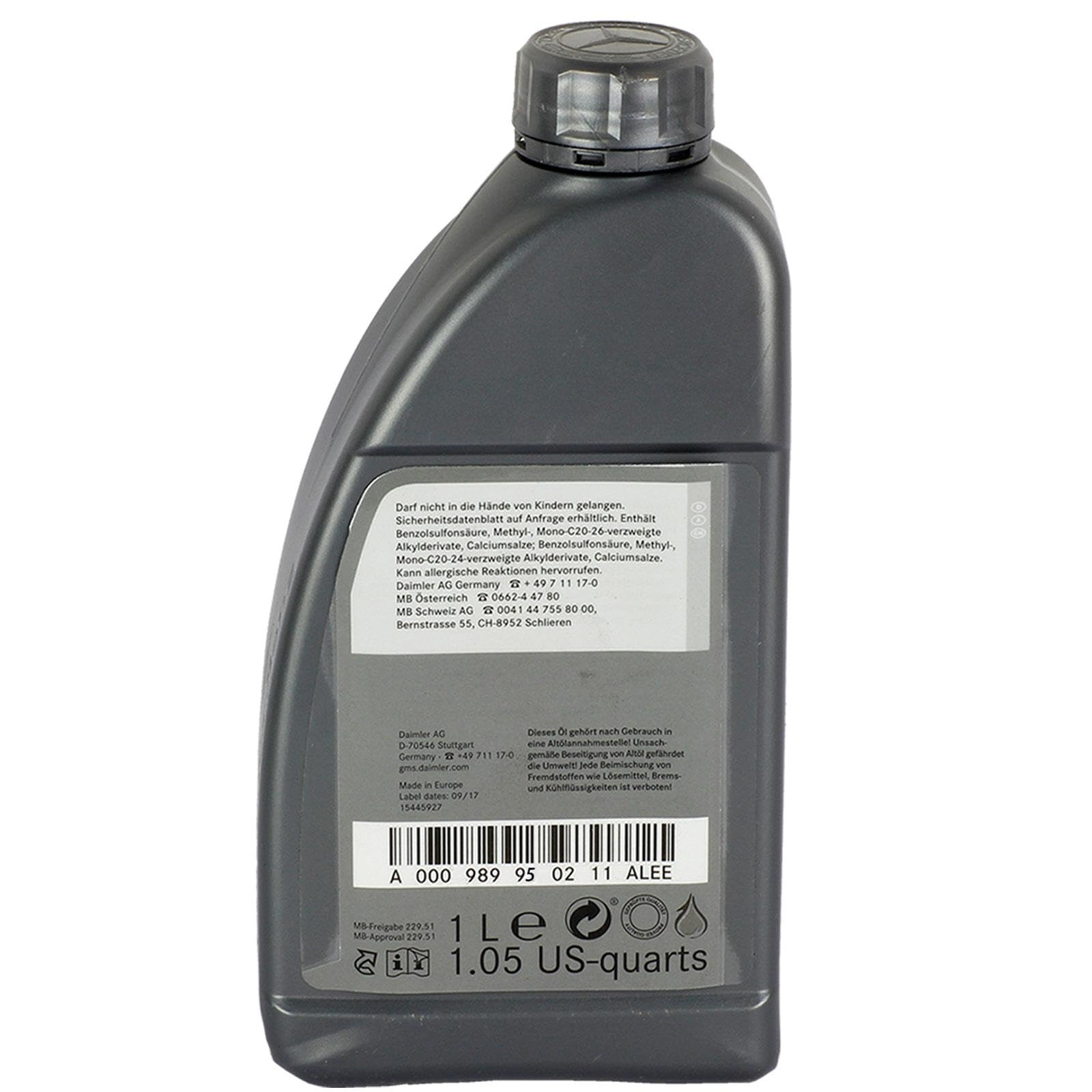 7x A000989950211AMED Motoröl