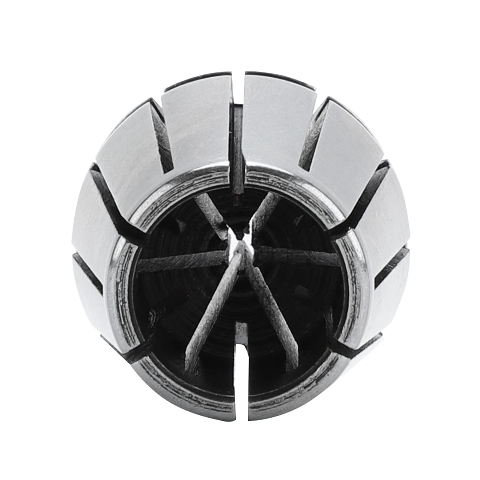 Jiawu Zestaw Uchwytów Zaciskowych, 15 szt. 2 Mm do 16 Mm z Mechanizmem Samozaciskowym ER25 Uchwyt Zaciskowy, Sprężynowy Uchwyt Zaciskowy z dużą siłą Mocowania do Tokarki CNC, Grawerki o Dużej
