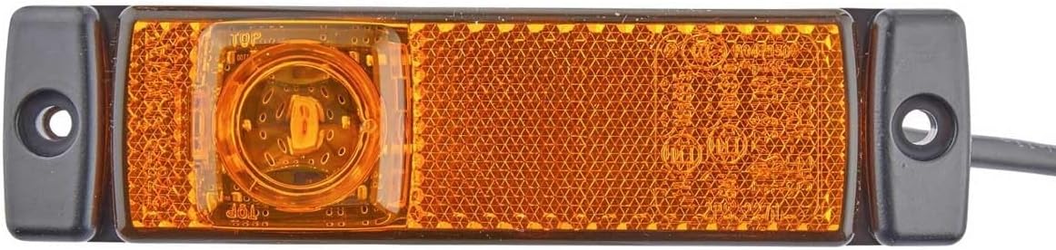 HELLA 2PS 008 645-011 Side Marker Light - LED - 12V, Yellow, Black