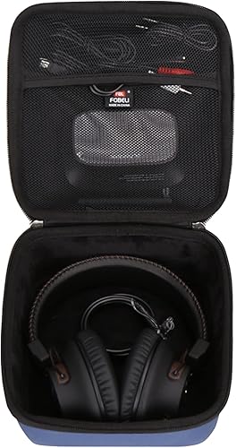 FBLFOBELI Funda rígida para auriculares compatible con Avantree HT5009 40 Hrs auriculares inalámbricos Bluetooth, EVA a prueba de golpes,