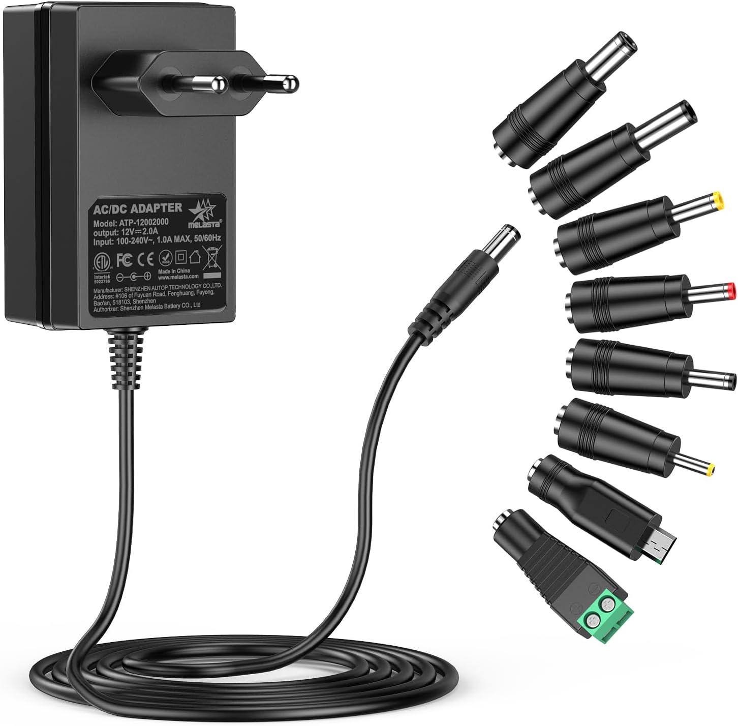 Chargeur Universel 21V / 1A Lithium Li-Ion - Fiche EU/US - Marque Garsent - Neuf