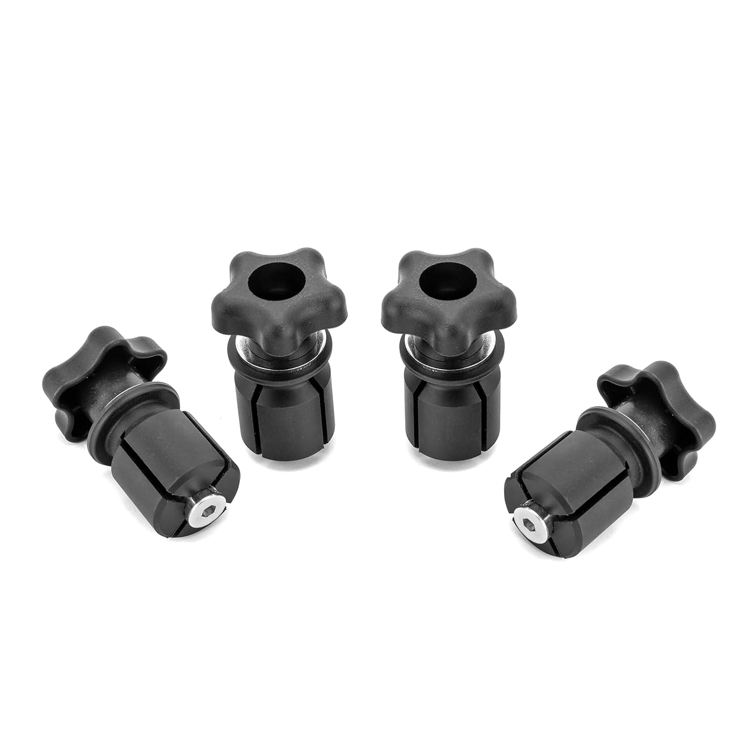 UTV ATV Knob Tie Down Anchors Expansion Pin Structure Lock & Ride Bed Anchor Accessories with 1-7/16" Hole Compatible with Polaris Ranger General 1000 XP (Set of 8)