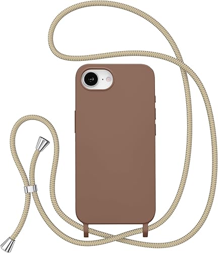 Miniatura 289 de ZTOFERA Funda para iPhone 13 Pro con correa, funda cruzada para teléfono con cordón ajustable para el cuello para el hombro, silicona suave a prueba