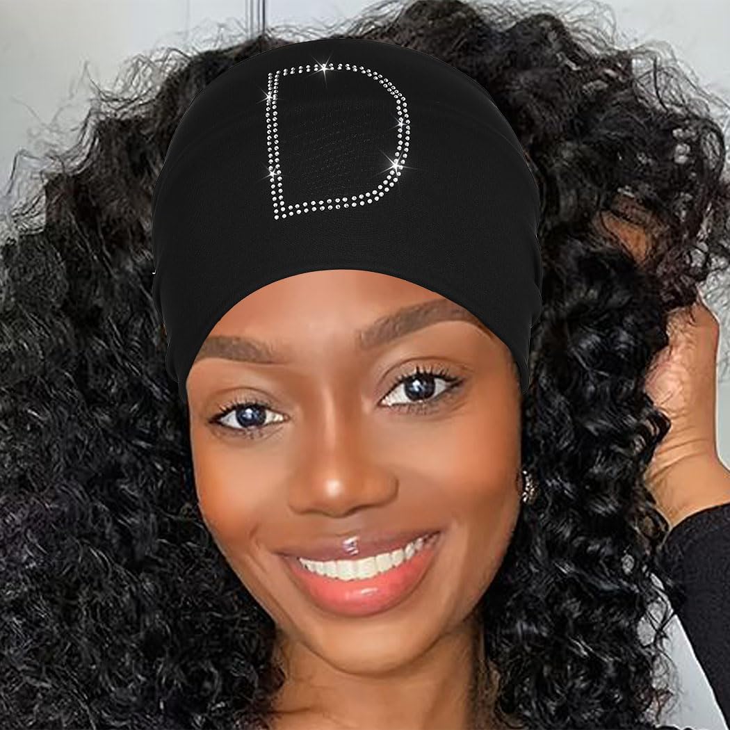 Amazon.com : CAKURE Crystal Wide Headband Black Stretchy Head