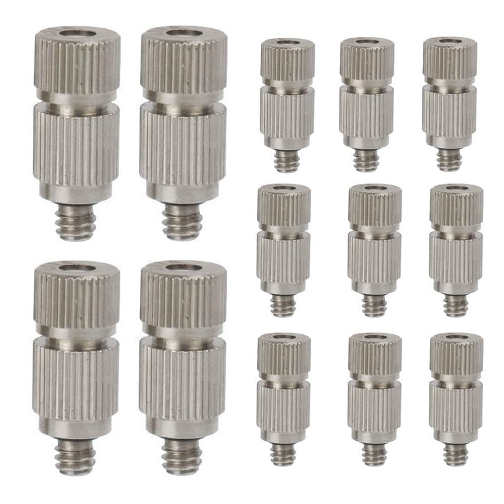 Atomizing Nozzle, Brass Mist Nozzle with 0.1-0.8mm Hole Diameters