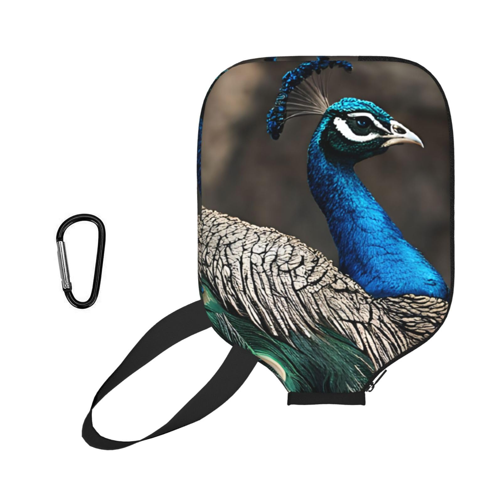 ESNAIUVCD Green Peacock Feather Print