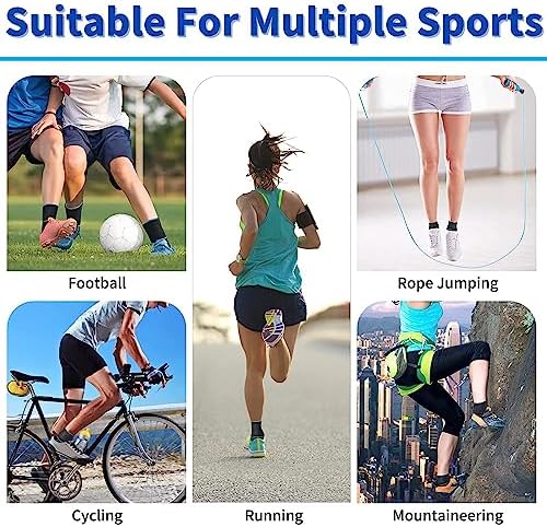 Ankle Brace, Ankle Support for Ligament Damage, Sprained Ankle, Weak Ankles, Ankle Support Brace, Compression Bandage Ankle, Ankle Support, Heel Pain Relief, Adjustable, One Size for Men and Women
