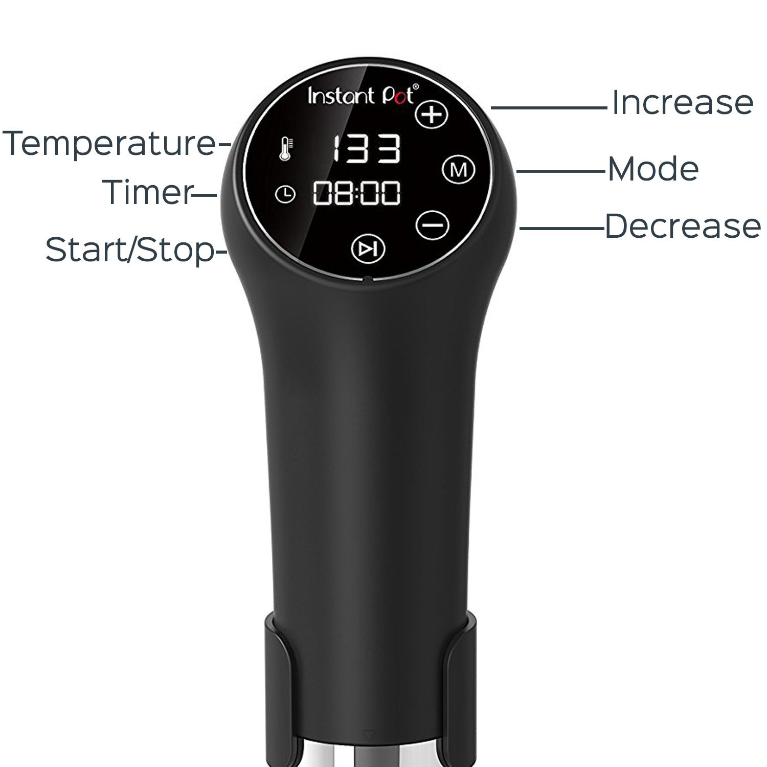 Vide Immersion Circulator Instant Sous Vide Accu Sv800 Pot Sous