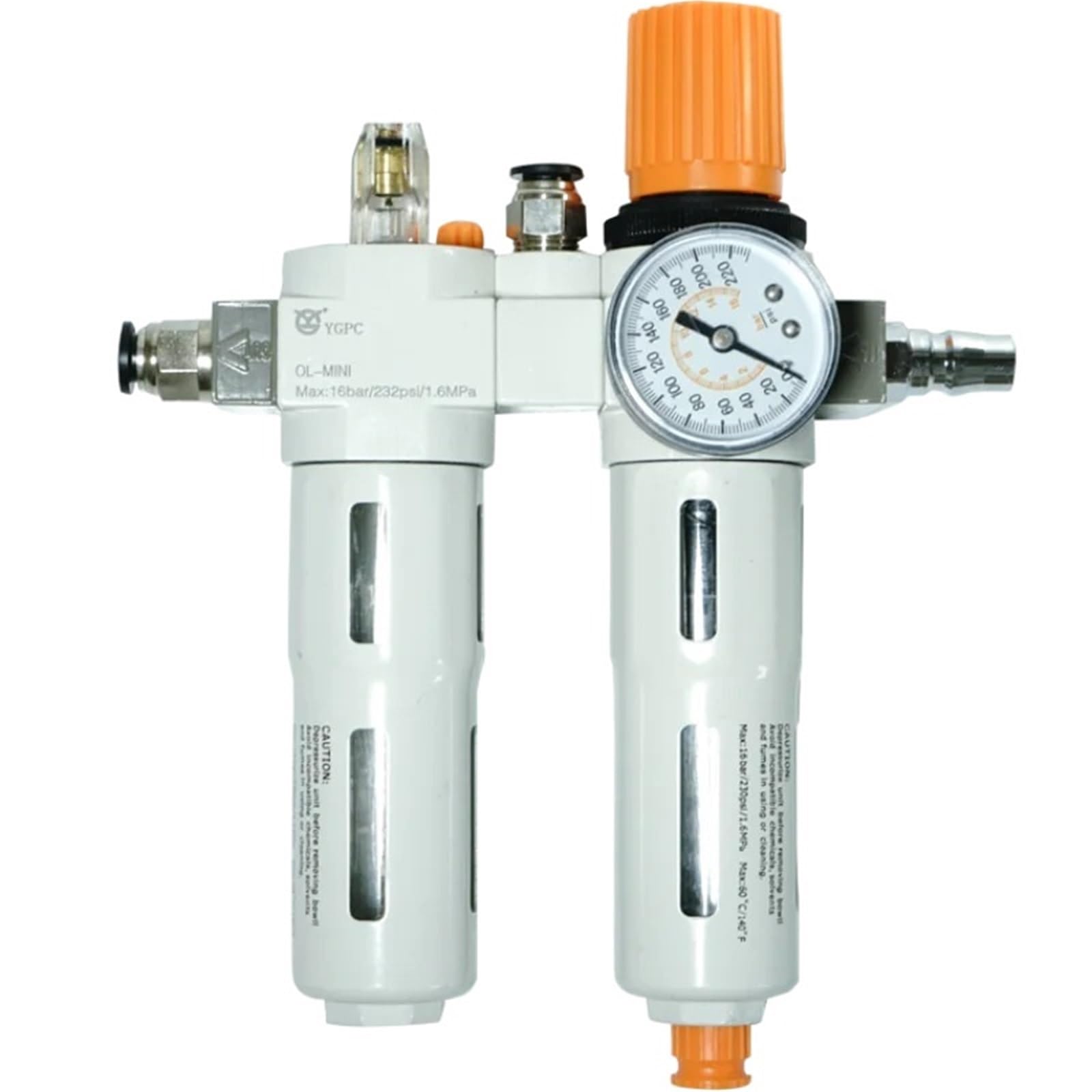 1 unidad de trampa de agua y aceite for cambiador de neumáticos, repuestos, filtro de aire y lubricador combinados.(D)