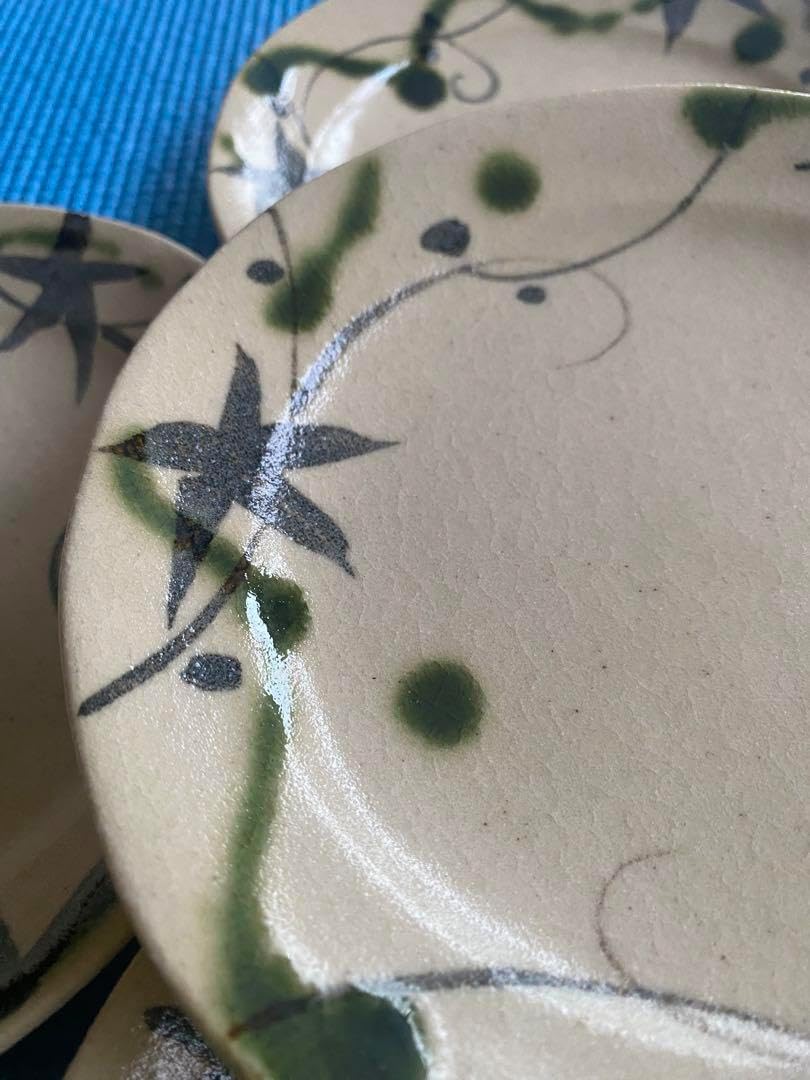 ③ 【美品】HEREND インドの華　ディーププレート　ボウル　23cm ⑤ 【美品】HEREND インドの華 ディーププレート ボウル 23cm ⑤