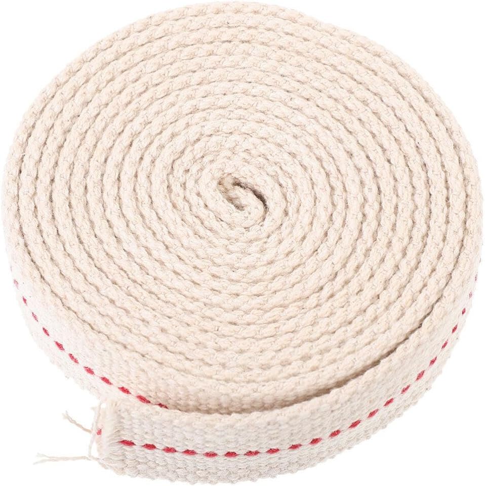 1roll Kerosene Lamp Wick Cotton Knitted Oil Lamp Replacement Wick Feet for Indoor Use Practical and Easy to Use