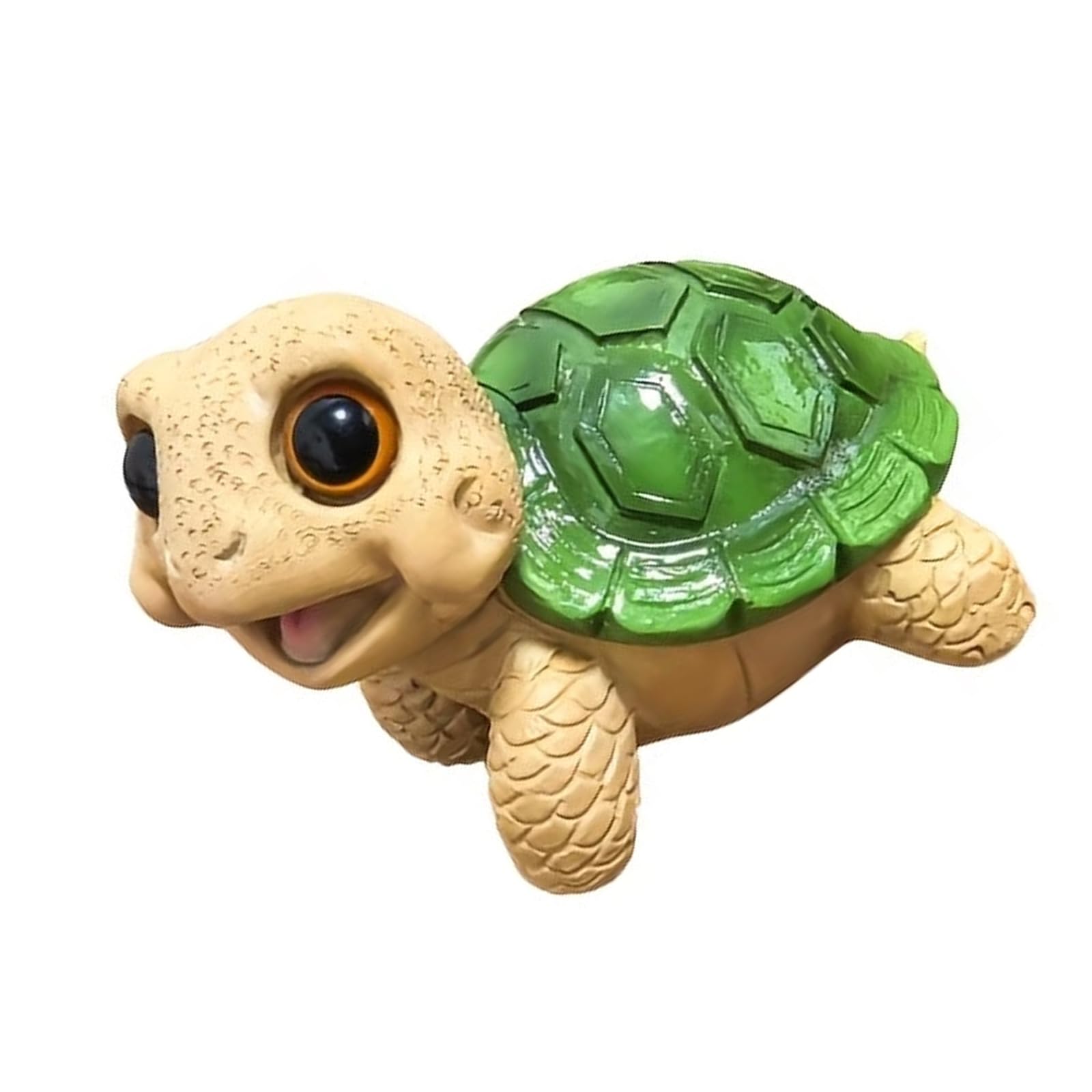 Vdaxvme Tortoise Figurines Collectibles Animal Sculptures Desktop Decoration Resin Turtles Statues Yard Ornament for Home Garden Resin Hand Painted Tortoise Figurines