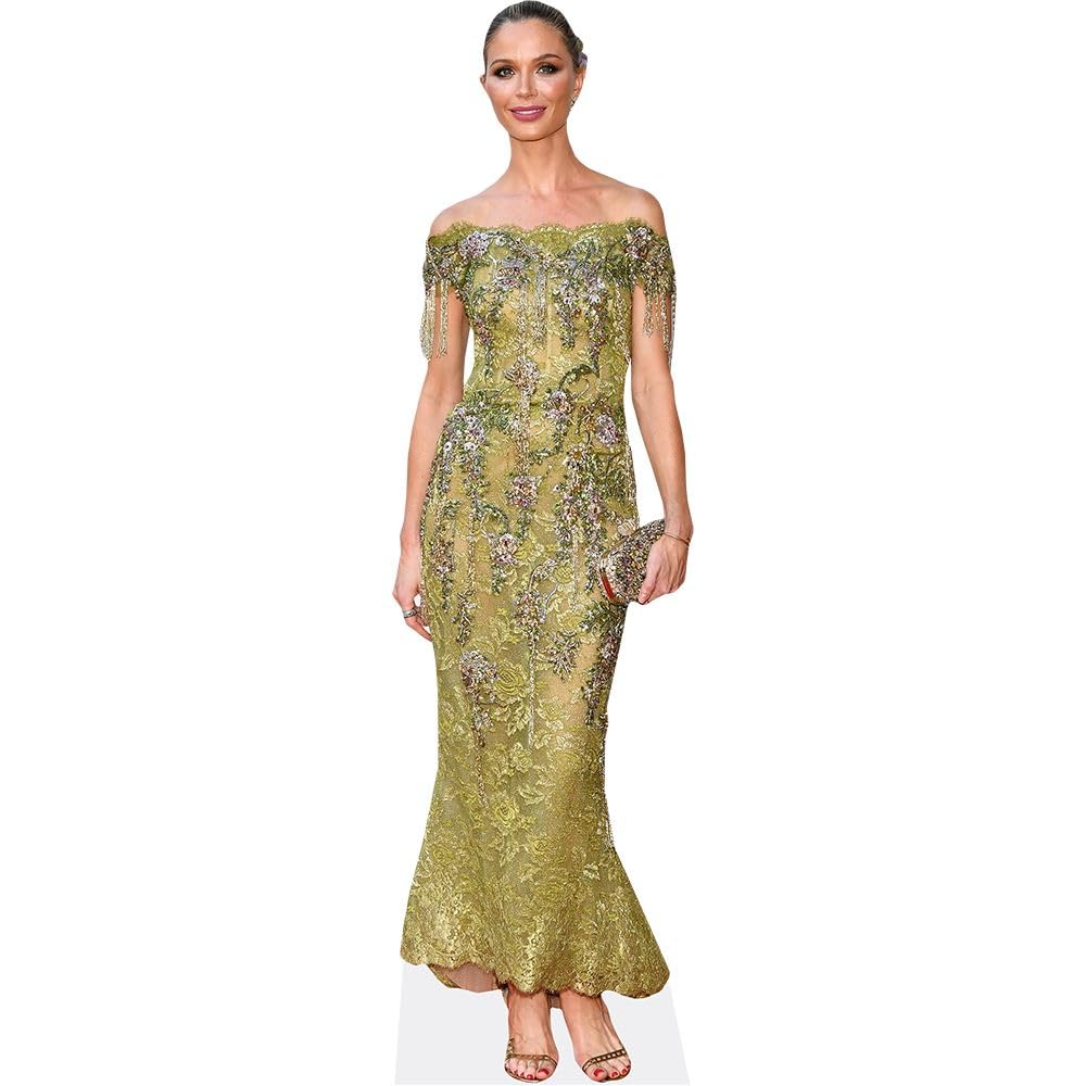 Georgina Chapman (Green Dress) Mini Size Cutout