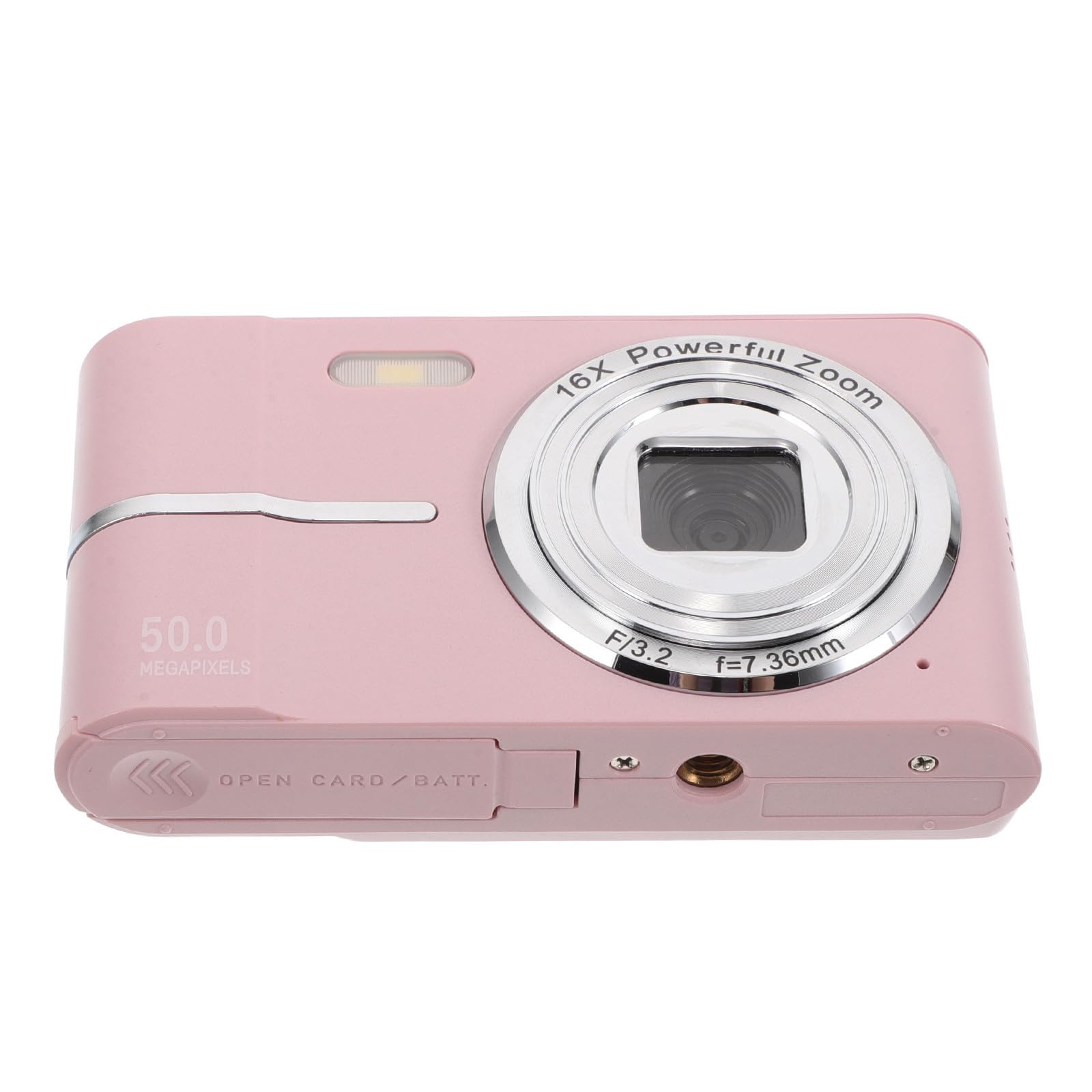 Cabilock Fotocamera Digitale Mini Rosa con Zoom 16x per Viaggi