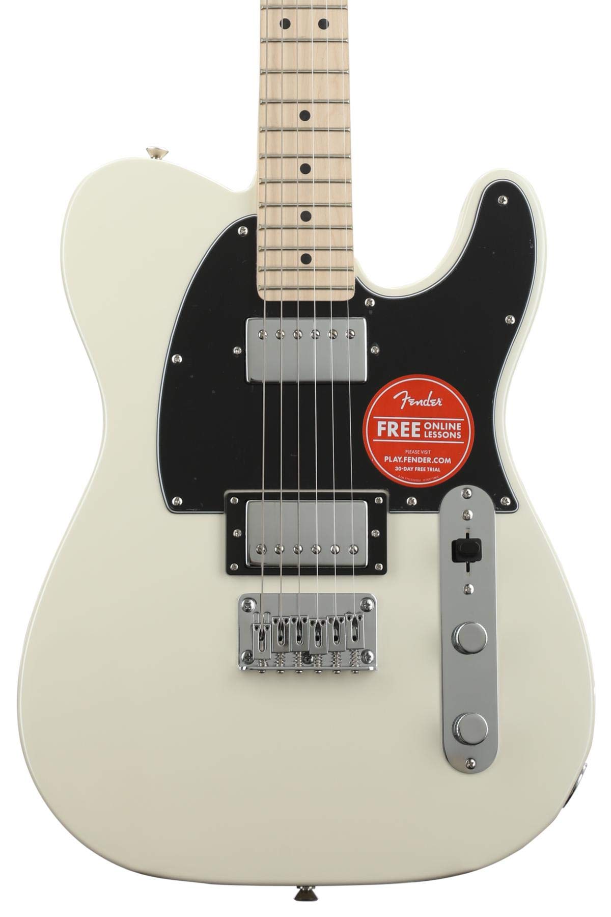 Fender Squier Contemporary Tele Pearl White 371225523 : Amazon.in