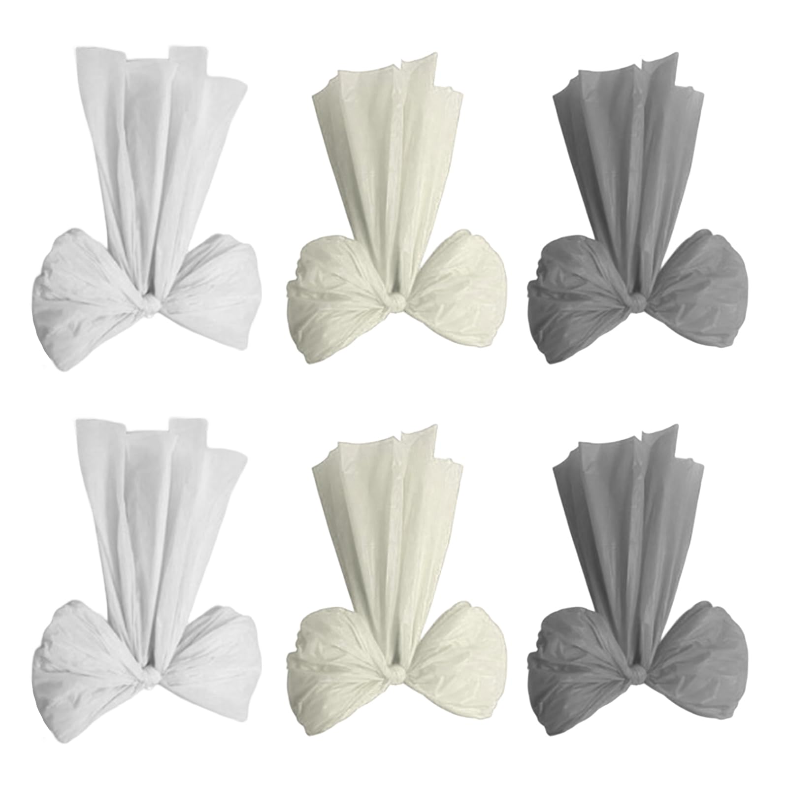 Tsophreniq Of 6 Bright Colorful Large Bows Creating Eye Catching Visuals Perfect for Birthday Wedding Atmospheres Holiday Decorations