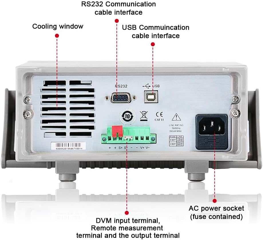 ITECH 60V/25A/600W Programmable DC Power Supply IT6952A Lab Bench DC Power Supply